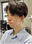 センターパート/ニュアンスパーマ/メンズパーマ/メンズヘア