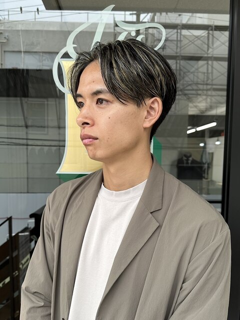 MEN’S HAIRウルフカルマパーマベリーショートイージーパーマ