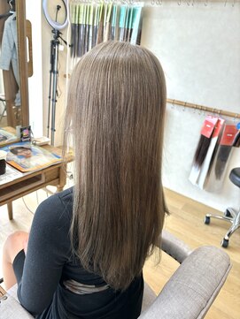 ジュジュル 稲毛本店(jujur) グレージュカラー/ボブウルフ/ココアベージュ