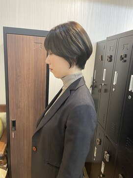 ギフト ヘアー サロン(gift hair salon) 【小顔くびれ大人ショート】原口健伸