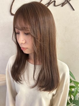 リンク(Link) 艶カラー/Aujuaトリートメント/平塚美容院/髪質改善ストレート