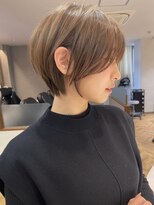 ロンドウル 熊本(Lond ulu) 大人可愛いショート/ベージュカラー/2way[熊本/上通/下通〕