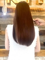 キース ヘアアンドメイク 恵比寿(kith. hair&make)&nbsp;柔らか質感ストレート◎髪質改善トリートメント