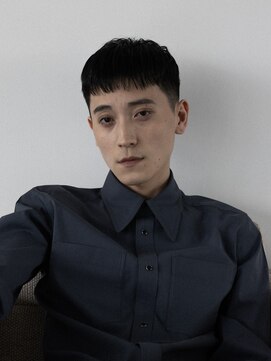 ネロ フタコタマガワ(NERO FUTAKOTAMAGAWA) 【NERO MENS STYLE】natural crop style ダークアッシュ