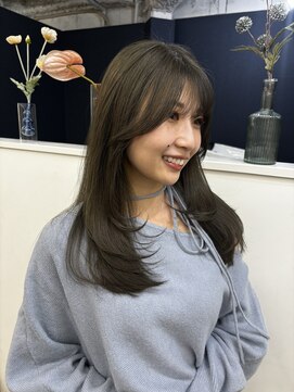 ピープスアンドスー 表参道 渋谷(Peeps&Suu.) Wカラー/オリーブベージュ