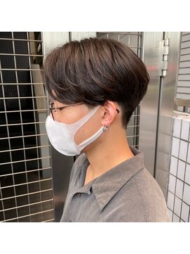 エジョン 幡ヶ谷店(Aejon) イメチェン/似合わせカット/フルバング/レッドブラウン/新宿