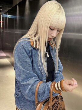 ペレ 梅田(PELE) 黒髪/ボブルフ/ネビージュ/小顔/ワンレン/梅田/髪質改善/前髪