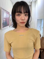 似合わせ小顔レイヤーボブウルフ_銀座/髪質改善
