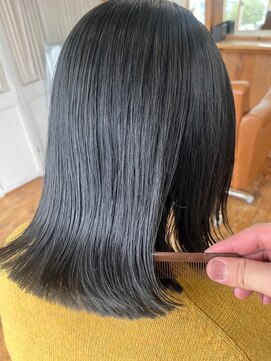 クロエ バイ ラヴィズム 新潟ビルボードプレイス2店(CLOE by LUVISM) ダークグレー×質感再整カラー