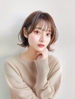 クラン 岡本(Chlan)&nbsp;切りっぱなし外ハネボブ×シースルーバング