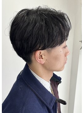 ネクストフォーヘアー(NEXT for hair) センターパート ニュアンスパーマ カルマ