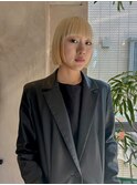 ブロンドボブ