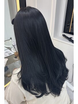 アイユー(ii+U) 韓国風レイヤー　ブルーブラック