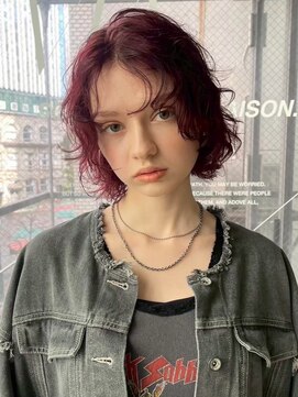 スクリーンギンザメゾン 銀座(SCREEN GINZA MAISON.) くびれヘア/アプリコットオレンジ/夏のヘアアレンジ/銀座