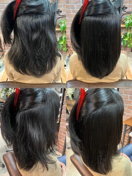 スット 渋谷(slut) くせ毛改善ストレート