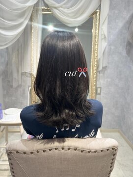 ユルフ(yulf) ロングヘアからミディアムヘアに♪