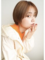 トリッカ 銀座(tricca)&nbsp;アプリコットオレンジ/ピンクベージュ/ショートボブ