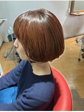 ヘアラボウィッシュ(hair labo Wish) 秋色♪オレンジブラウン