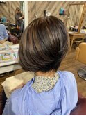 大人ボブ　ショートボブ　大人ウルフ　くびれボブ　くびれウルフ