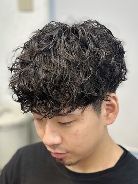 フィフス 原宿(fifth) 原宿ルーズパーマツイストスパイラルパーマ刈り上げマッシュ