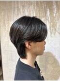 毛流れセンターパート