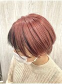 ピンクインナーブラック【TELA HAIR 石岡】
