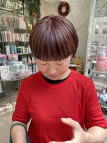 オブヘアー オモテサンドウ(Of HAIR OMOTESANDo)&nbsp;ツートーンマッシュボブ