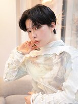 エムスラッシュ 横浜元町店(M.SLASH)&nbsp;■黒髪/センターパート/コンマヘア/マニッシュショート/元町8-3