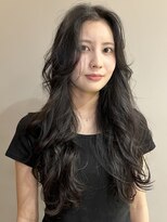 イギー(igggy) ロングレイヤー レイヤー ミディアム パーマ デジタルパーマ