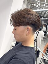 ササ 京都河原町店(33 SASA)&nbsp;ニュアンスパーマ×テーパーフェード