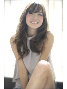 ロジッタ(ROJITHA) 【ROJITHA】流しバング×オフェロロング