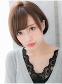 *LOREN*簡単スタイリング◎ひし形シルエット小顔ショートボブ