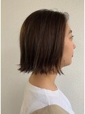 【Gree小川真由美】切りっぱなしボブ☆外ハネ