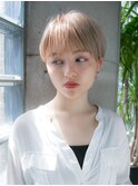 ハイトーンボーイッシュショート☆relian表参道