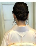 着物のヘアアレンジ
