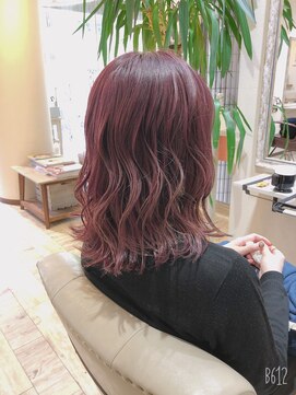 ティアラ 桜木町(TIARA) REAL SALON WORK 春spring【イルミナ新色ブロッサム】ブリーチ有