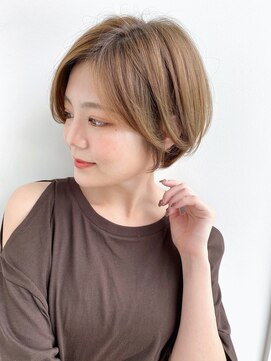 ラフ フロム ガーデン(Laf from GARDEN) 加藤貴大40代オススメな大人に似合う小顔ひし形ボブスタイル