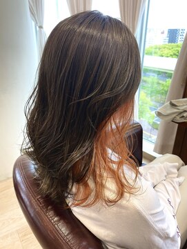 エイトサカエ 栄店(EIGHT sakae) 【EIGHT nagoya】インナーハイライト/インナーカラー/大人巻き