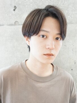 マイロ(mailo) ニュアンスパーマ×韓国マッシュ×サイドパートスタイル