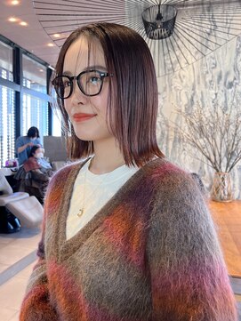 ブローチ 表参道(broocH) 前髪長め/ボブ