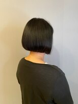 ブロッサム 東久留米店(Blossom) 髪質改善/暗髪/フェザーボブ/透明感/うる艶/フレンチガーリー