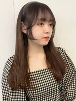 ベイルーム(BAYROOM by HONEY omotesando) 大人可愛い20代30代40代小顔姫カット×ラテベージュ