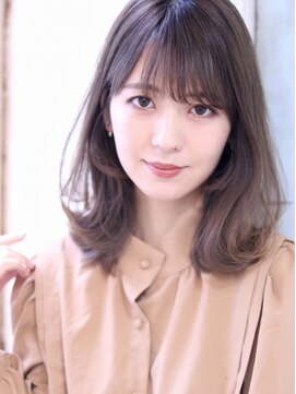 ジュール(Jule) 【Jule】☆柔らかい外ハネが◎　大人かわいいふわミディ☆