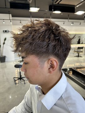 ウェスト(WEST) メンズカラーカットスタイリング