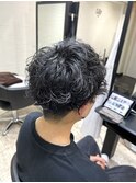 マッシュ×スパイラルでモテスタイル