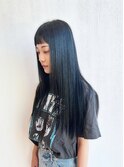 ブルーブラックストレート