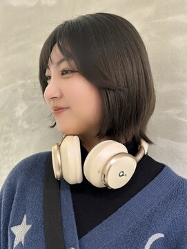 ネモネ バイ ミリー 梅田茶屋町(nemone by milly) Wカラー オリーブグレージュ×フェイスレイヤー