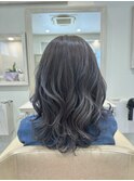 涼しげブルーハイライトで動きのスタイル【 浦和】