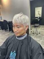 リゲル(rigel) ホワイト×メンズショート