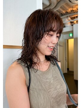 カフ(CAF) CAF 照下  ウェットヘア パーマ 大阪